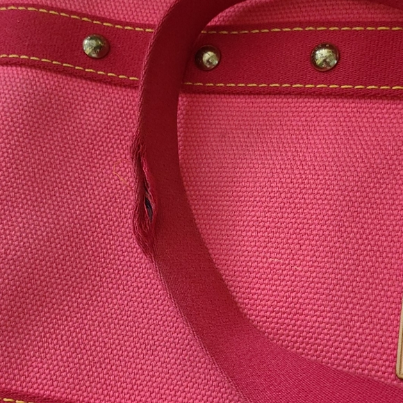 AUTHENTIC Louis Vuitton Pink Canvas Purse - Picture 13 of 16